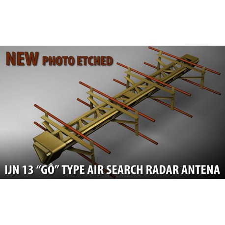 IJN 13 “GÔ” radar antena 1/200 LEPT